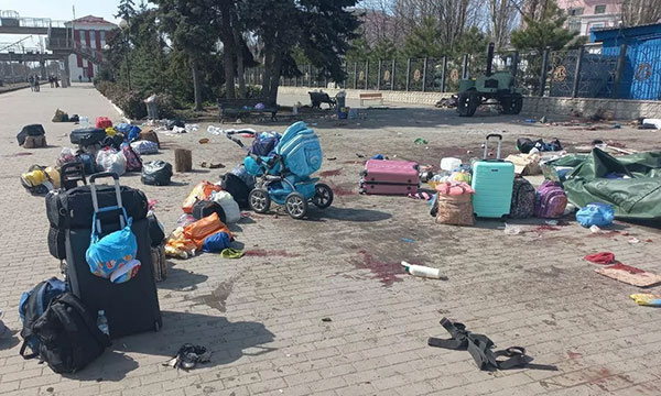 Kramatorsk train station