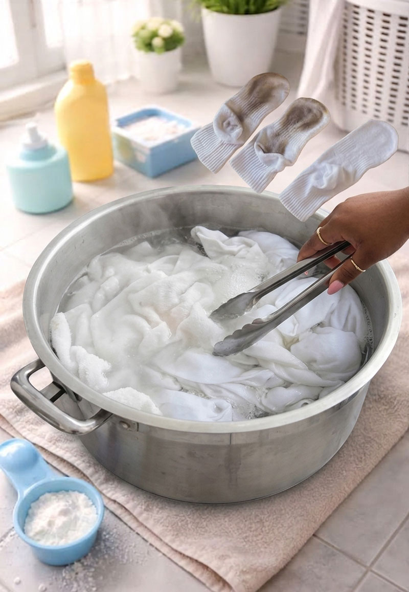 best home remedy to bring back bright white shirts