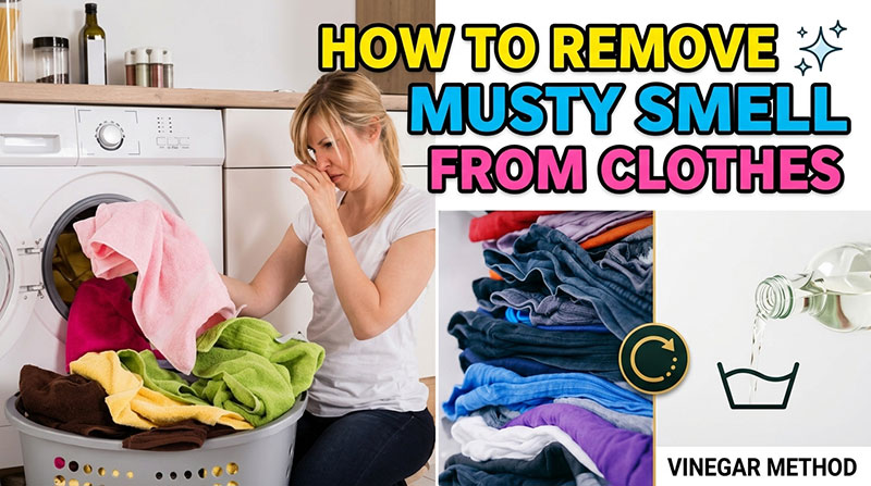 How to Remove Sweat Smells From Clothes (5 Easy Hacks)