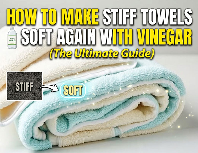 How to Make Stiff Towels Soft Again with Vinegar (The Ultimate Guide)